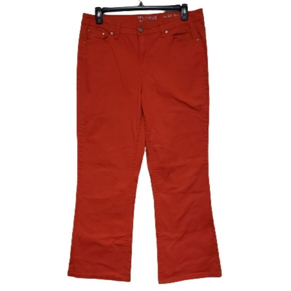 New Directions Pumpkin Color Jeans sz 16W - Picture 1 of 6